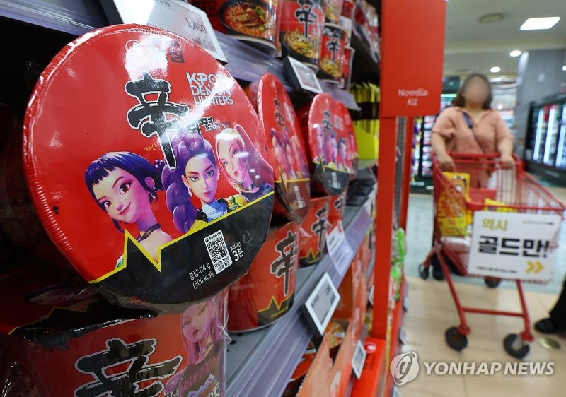 케데헌 열풍에 올라탄 농심, 주가도 쑥쑥 (출처=연합뉴스)