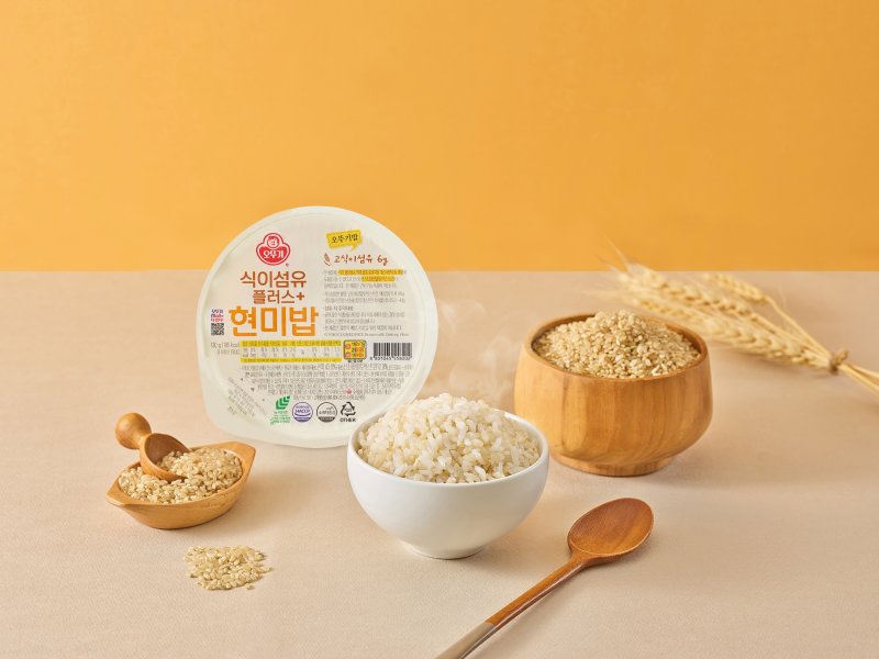 오뚜기 식이섬유 플러스 현미밥(오뚜기 제공)