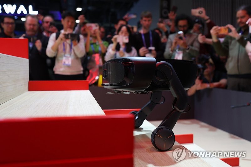 계단도 넘는 로보락 로봇청소기 (출처=연합뉴스)