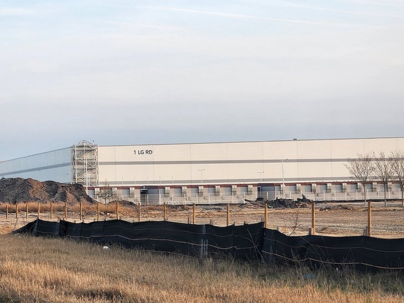 이민 단속 흔적 사라진 현대차그룹-LG엔솔 배터리 합작공장 건설 현장 (출처=연합뉴스)