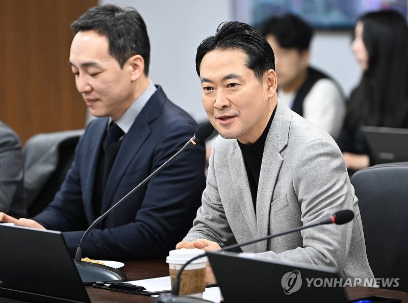 용인반도체클러스터 일반산업단지 공사현장 방문한 장동혁 대표 (출처=연합뉴스)