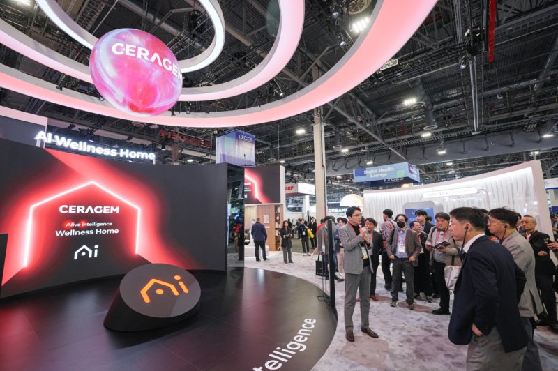 9일 세계 최대 가전·IT 전시회 ‘CES 2026’ 세라젬 전시관 (세라젬 제공. 재판매 및 DB 금지) 2026.1.9/뉴스1 ⓒ News1 임세영 기자