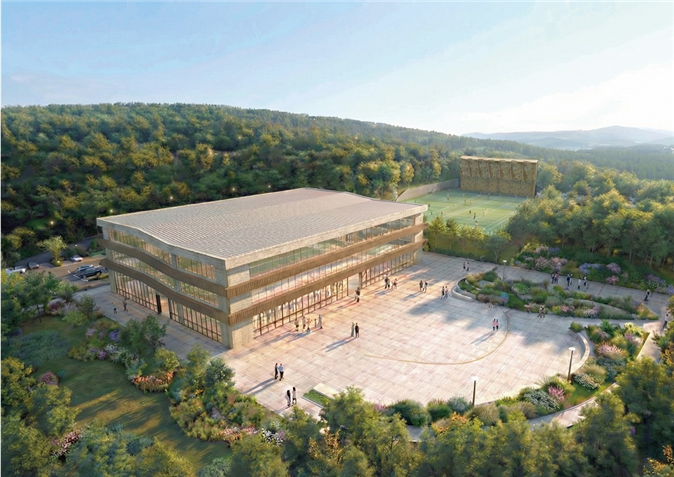 다목적체육관 조감도. 부산시 제공