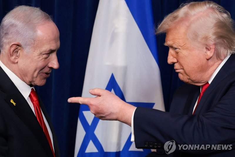 네타냐후와 트럼프 (출처=연합뉴스)