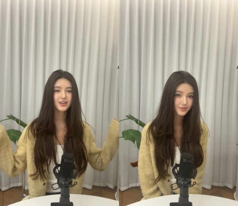 뉴진스 전 멤버 다니엘 라이브 영상 갈무리 /사진=뉴스1