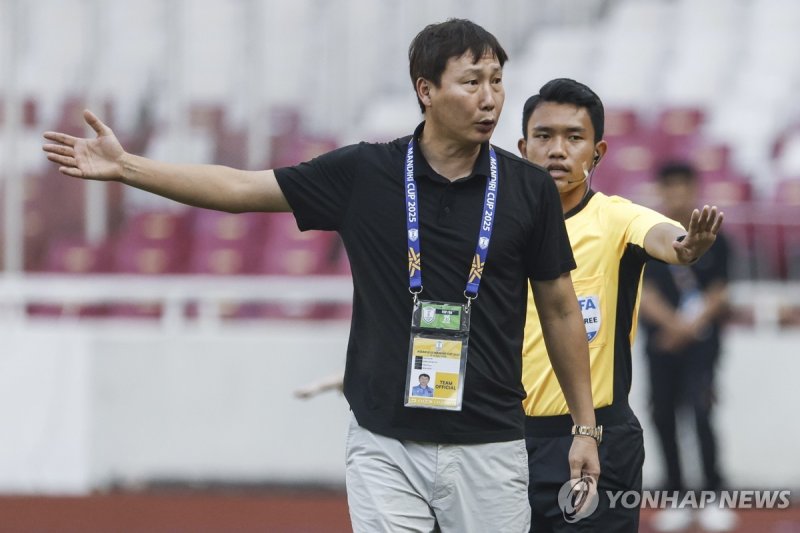 김상식 베트남 U-23 축구대표팀 감독.연합뉴스