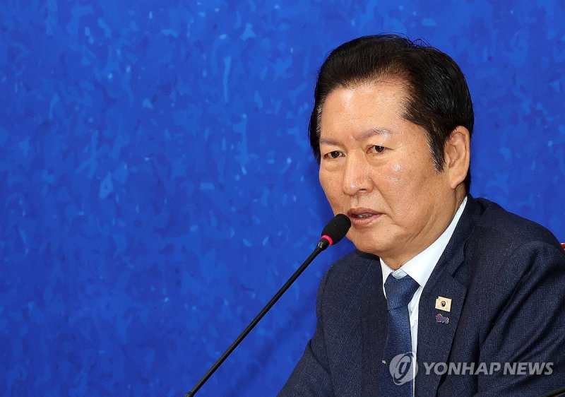 발언하는 민주당 정청래 대표 (출처=연합뉴스)