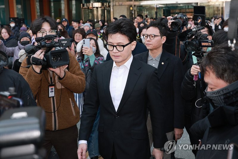 기자회견 마친 한동훈 전 대표 (출처=연합뉴스)