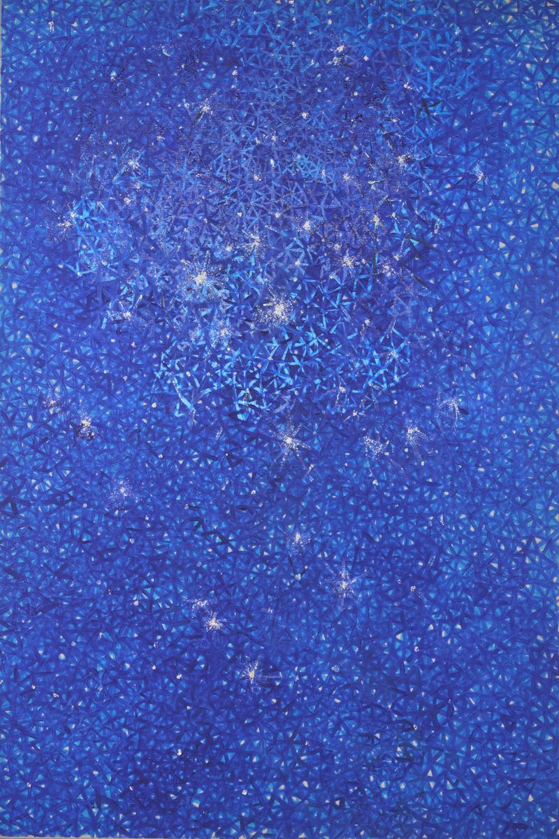 성희승 2024년작 '푸른별'. 학고재 제공