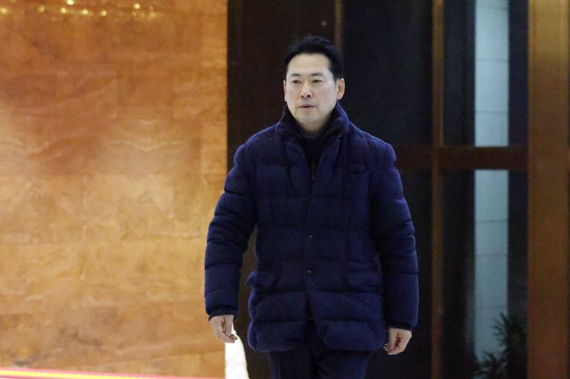 국민의힘 장동혁 대표가 16일 국회 로텐더홀에서 단식 2일 차를 맞이한 가운데 단식 현장으로 향하고 있다. 사진=서동일 기자