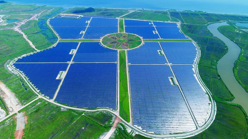 솔라시도 태양광발전소. (사진=BS그룹 제공) *재판매 및 DB 금지