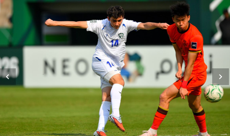 우즈벡 vs 중국.AFC