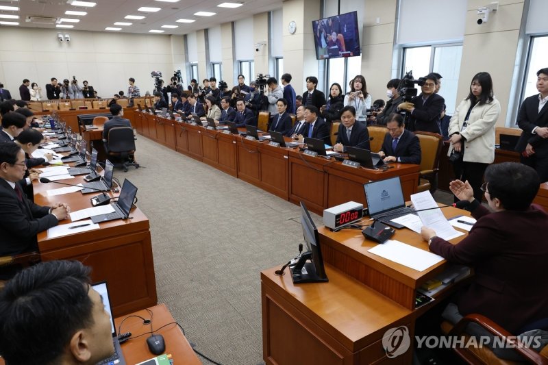 재정경제기획위원회 전체회의 (출처=연합뉴스)