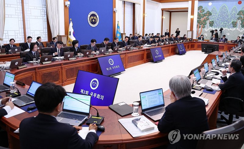 이재명 대통령, 국무회의 주재 (출처=연합뉴스)