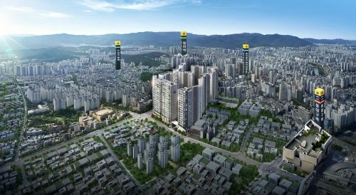 더 팰리스트 데시앙_조감도