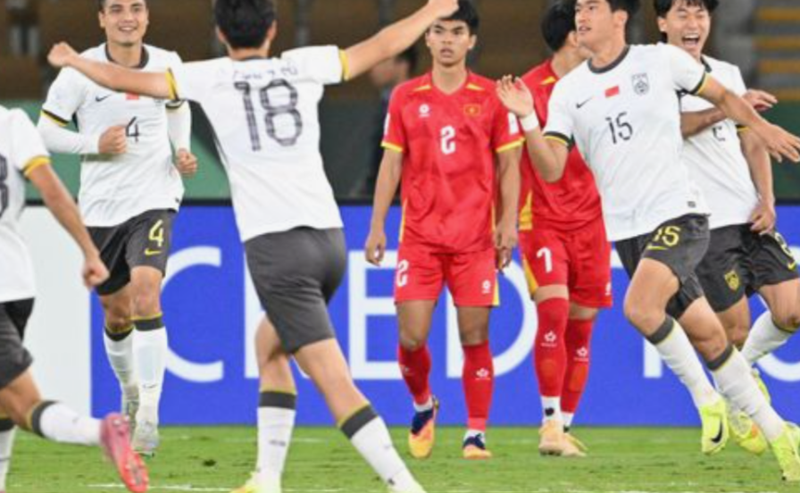 중국 vs 베트남 U-23 아시안컵 준결승.AFC 제공