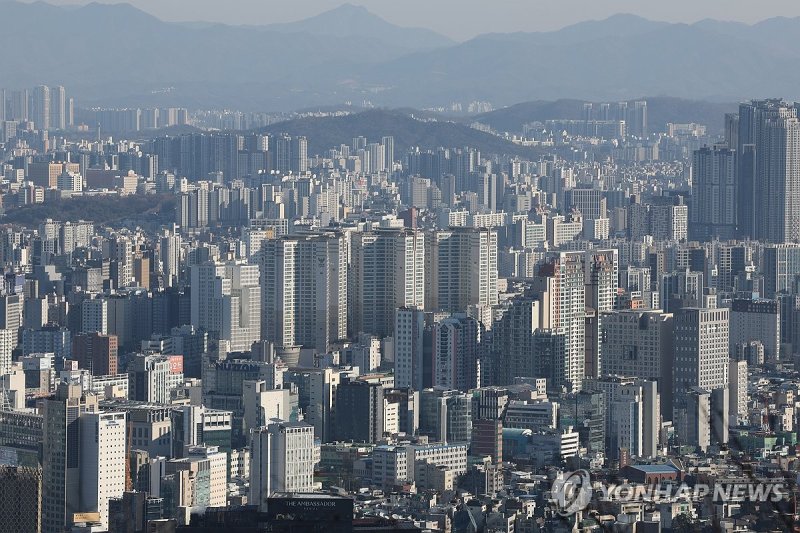 서울 시내 아파트 모습 (출처=연합뉴스)