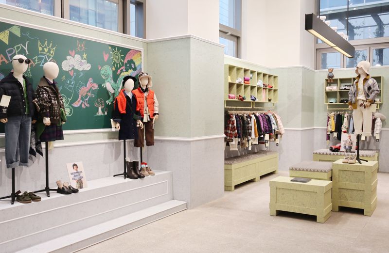 헤지스 2026년 가을·겨울 시즌 수주회의 키즈 존. LF 제공