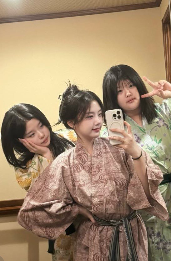 이동국 세 딸 일본 미녀 변신…"행복했던 삿포로 여행"