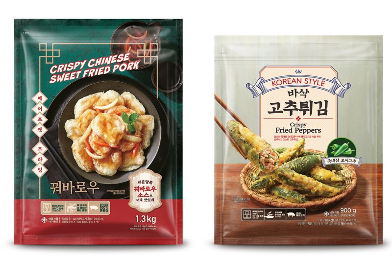 신세계푸드의 트레이더스에서 판매하는 대용량 간편식 2종 이미지 . 신세계푸드 제공