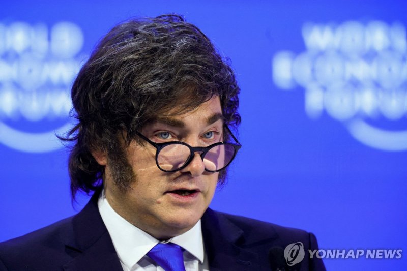 하비에르 밀레이 아르헨티나 대통령.연합뉴스