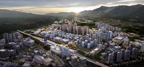 뉴온시티 조감도