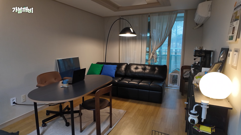 고양시 행신동 LH 국민임대주택 아파트 46형 거실.