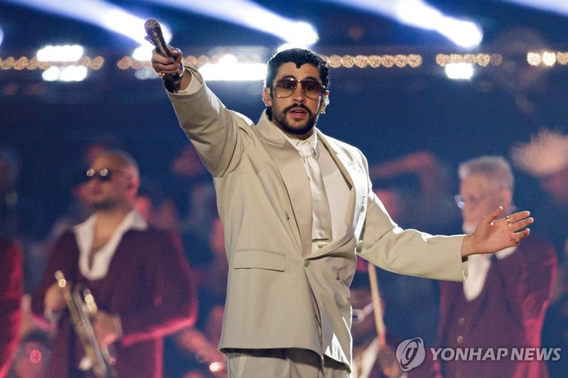 라틴 팝 스타 배드 버니 (출처=연합뉴스)