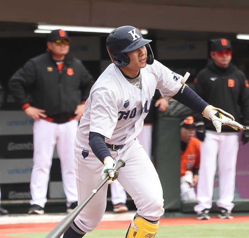 “타격만 보면 김지우 이상일수도"… 타율 0.409, ‘제2의 노시환’ 등장에 관심 집중 [아마야구 오리진]