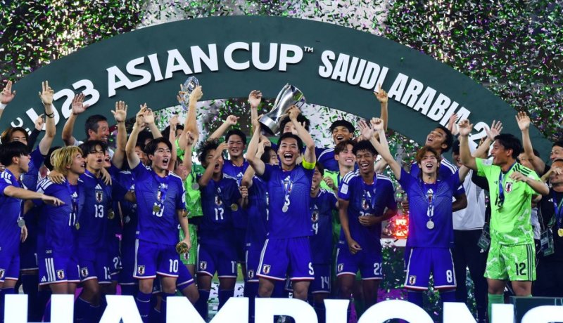 지난 24일 일본 U23 대표팀이 AFC U23 아시안컵에서 우승했다. 뉴스1