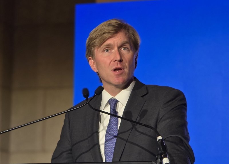 엘브리지 콜비 미국 국방부 정책담당 차관이 워싱턴DC에서 열린 한국 국경절 행사에서 연설하고 있다. ⓒ News1 류정민 특파원