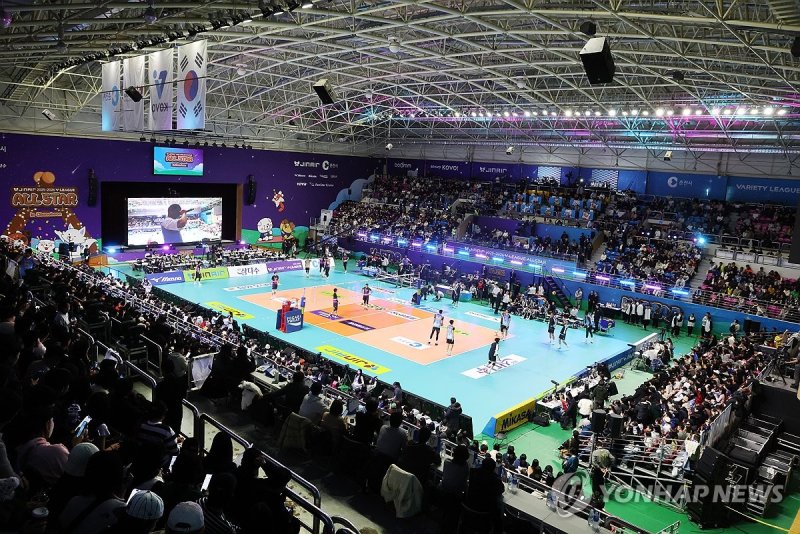 V-리그 올스타전, 춘천서 열려 (출처=연합뉴스)