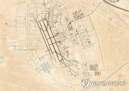 '12일 전쟁' 당시 이란 미사일 공격받았던 카타르 알 우데이드 미군기지 (출처=연합뉴스)