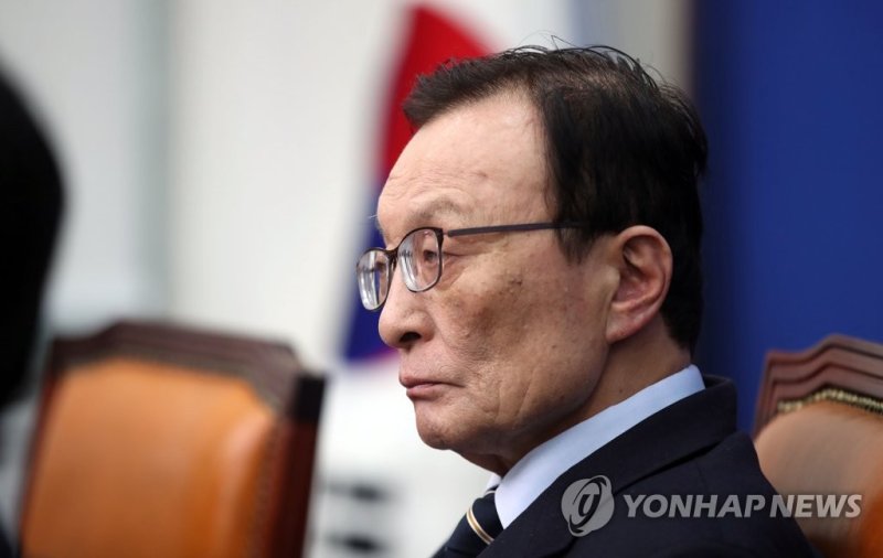 당대표 시절 이해찬 민주평통 수석부의장 (출처=연합뉴스)