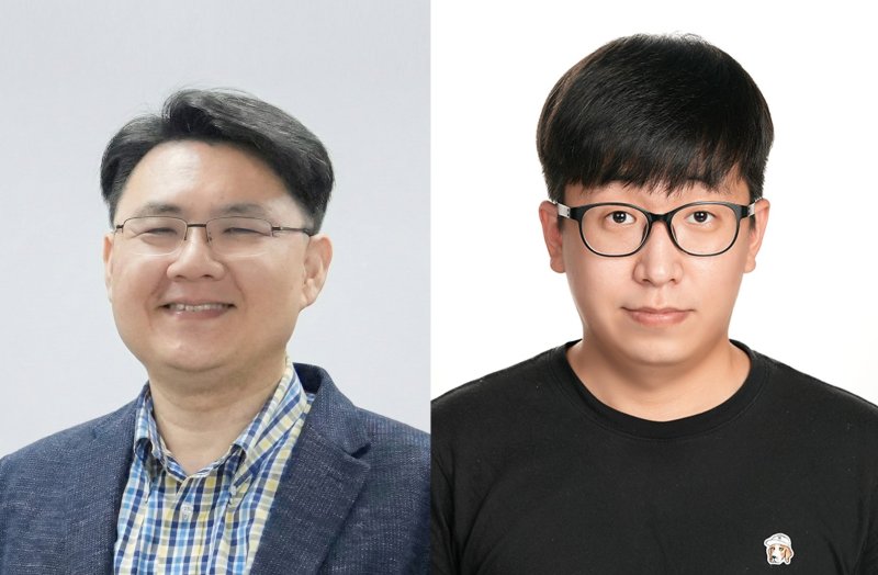 [울산=뉴시스] UNIST 기계공학과 강상훈 교수(왼쪽)와 제1저자인 손정우 연구원. (사진=UNIST 제공) photo@newsis.com *재판매 및 DB 금지