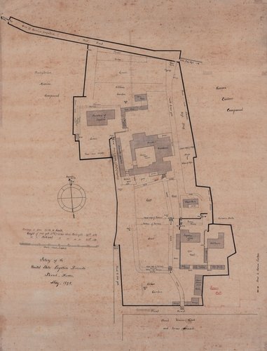 주한미국공사관 배치도 (출처=연합뉴스)