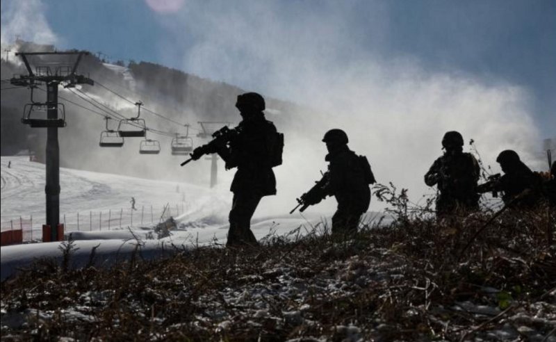 [원주=뉴시스] 36사단 장병들이 민·관·군·경·소방 통합방위 실제훈련. (사진=육군 36보병사단 제공) 2026.01.27. photo@newsis.com *재판매 및 DB 금지