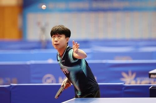 탁구 종합선수권 여자 단식에 나선 주천희 (출처=연합뉴스)