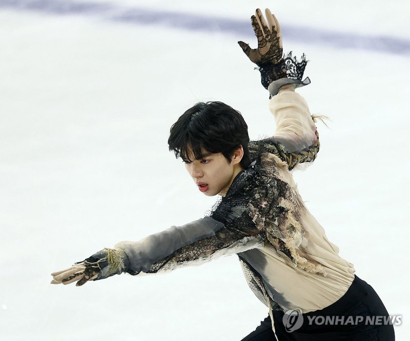 우아한 차준환 (출처=연합뉴스)