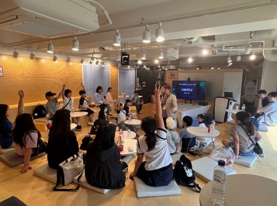 2025 교보 미래DREAM학교 캠퍼스투어 프로그램 진행 현장