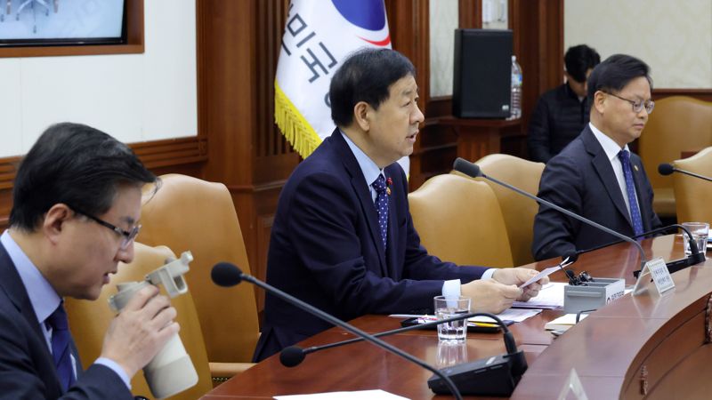 구윤철 부총리 겸 재정경제부 장관이 28일 서울 종로구 정부서울청사에서 열린 경제관계장관회의에서 발언하고 있다. 사진=서동일 기자