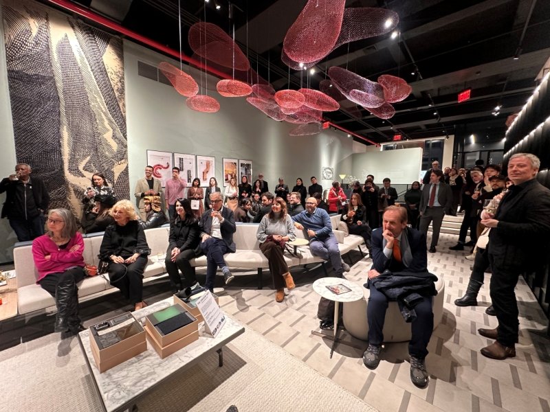 현대트랜시스의 미래 모빌리티 비전 프로젝트 '순환형 모빌리티 시스템'(Circular Mobility System)’ 공개 현장. 사진=현대트랜시스 제공