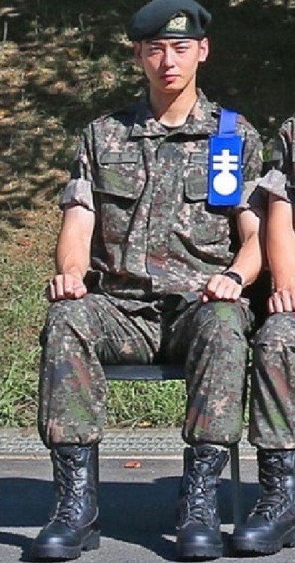 거액의 탈세 의혹에 휩싸였던 가수 겸 배우 차은우를 군악대 보직에서 빼달라는 민원이 제기됐지만, 국방부는 변경 사유에 해당하지 않는다며 선을 그었다. /사진=뉴시스