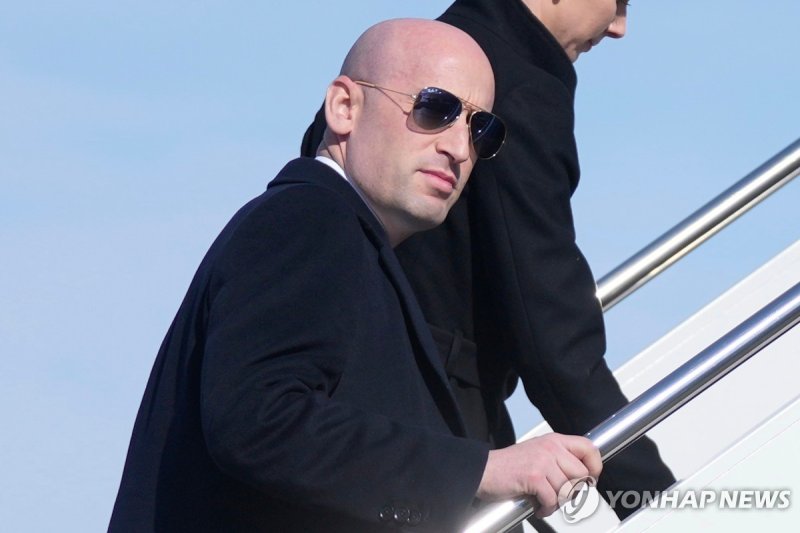 스티븐 밀러 백악관 부비서실장 (출처=연합뉴스)