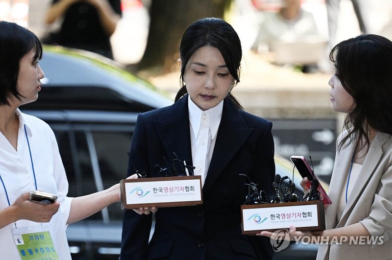 김건희 여사, 영장실질심사 출석 (출처=연합뉴스)