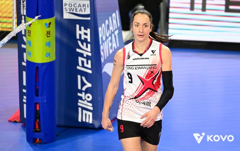 여자 프로배구 정관장의 외국인 선수 자네테 (출처=연합뉴스)