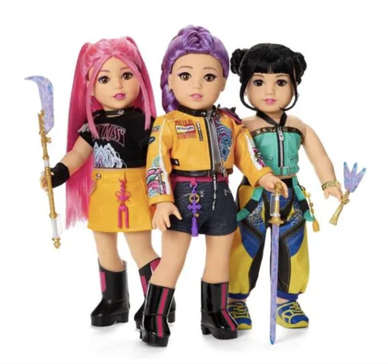 마텔 '아메리칸 걸' 브랜드의 '케이팝 데몬 헌터스 컬렉션'. /사진=마텔·포브스