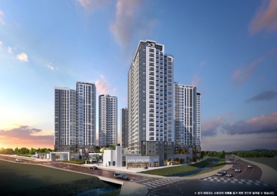 검단아테라자이 단지 내 상가 투시도