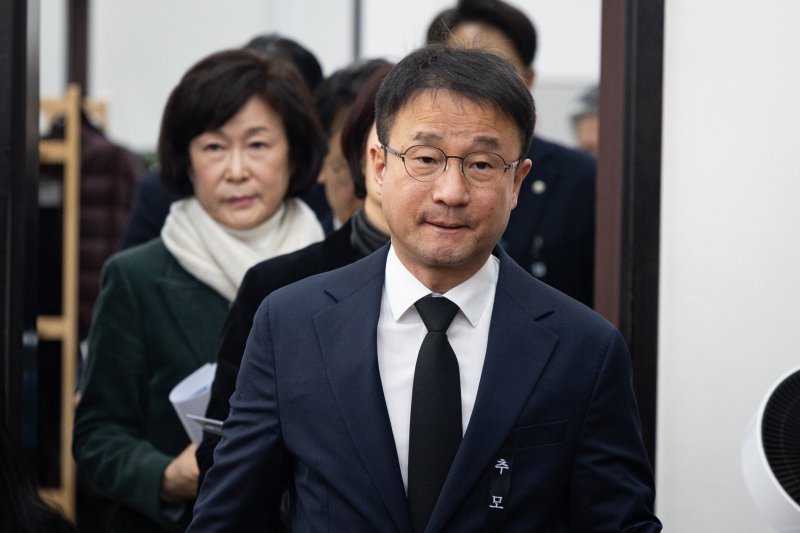 한병도 더불어민주당 원내대표가 29일 서울 여의도 국회에서 열린 정책조정회의에 참석하고 있다. 2026.1.29/뉴스1 ⓒ News1 유승관 기자