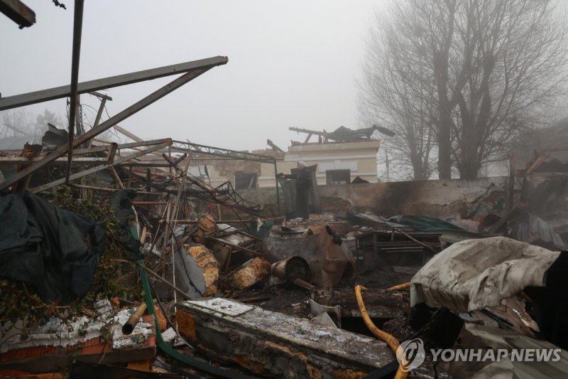 28일 러시아 드론 공격받은 오데사 지역 (출처=연합뉴스)